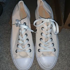 Pale Pink LowTop Converse